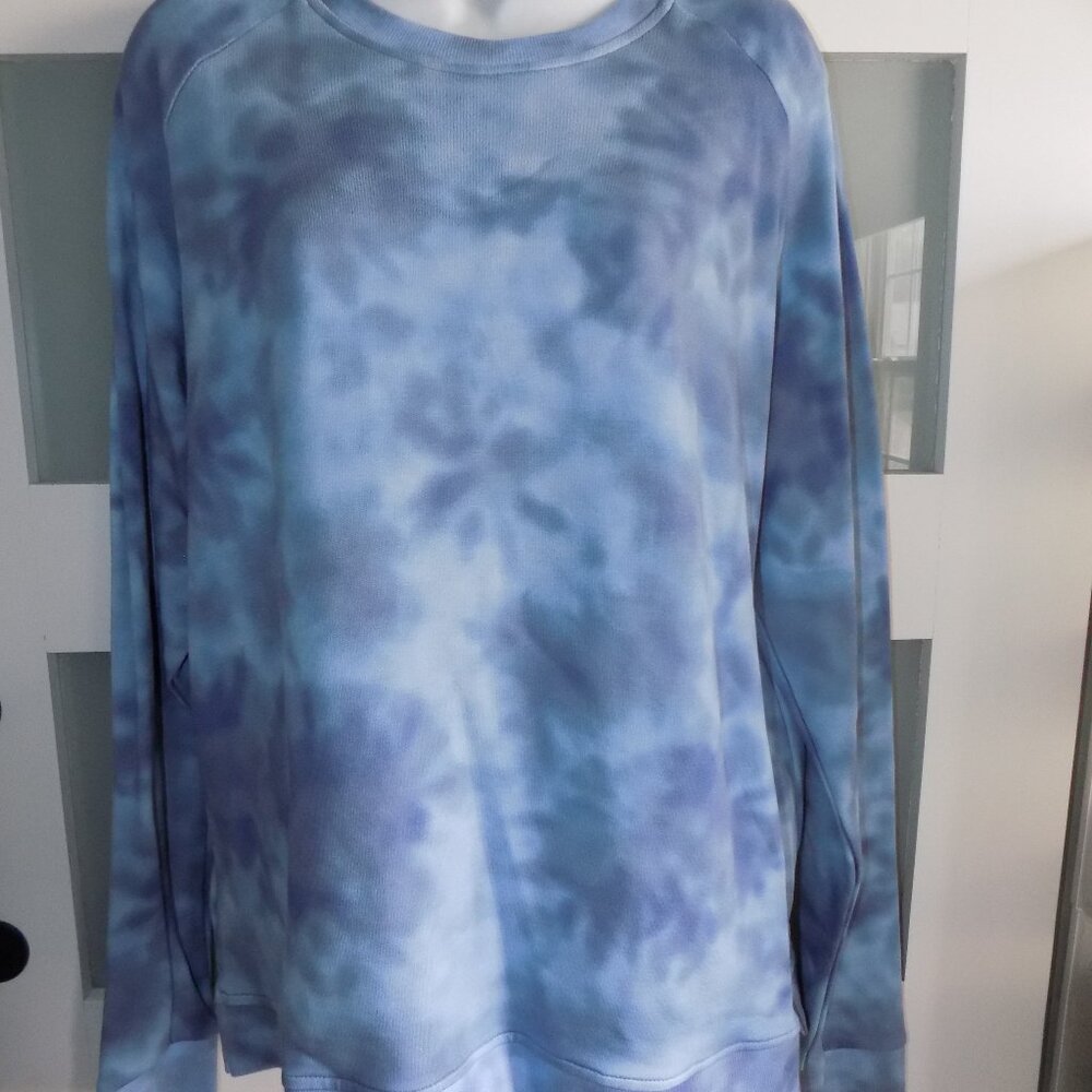 Little Bum Bums Sapphire Tie Dye Mama Crew Neck Sweatshirt Size 2XL Women's NEW
